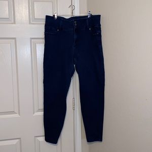 Jálate Curvalicious Jeans - Blue Denim - Size 18